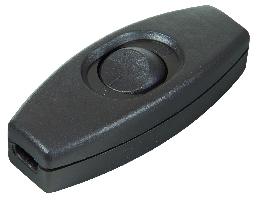 Brown In Line Feed Through Rocker Switch SPT-2