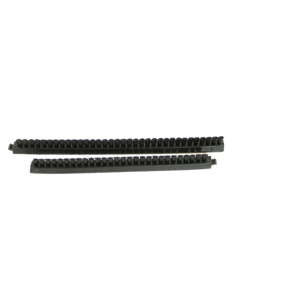 Brush Strip, 16 Inch Vgi Pair Black