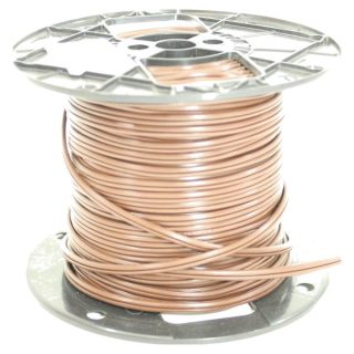 Brown Color, 18/2 Plastic Lamp Spool Cord