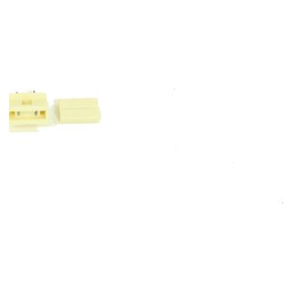 Ivory Slide On Type Polarized Lamp Plugs