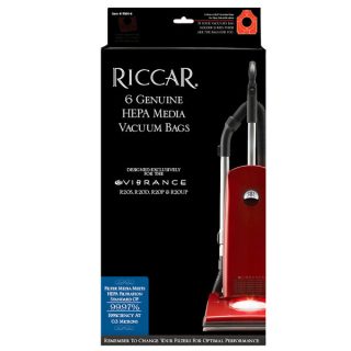 Riccar R20 Vibrance Hepa Bag Red Collar Longer Bag 6Pk 6Cs