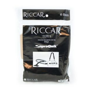 Riccar Supraquik Vacuum Bags 6 Pk Twin Ply Electrostat 24Cs