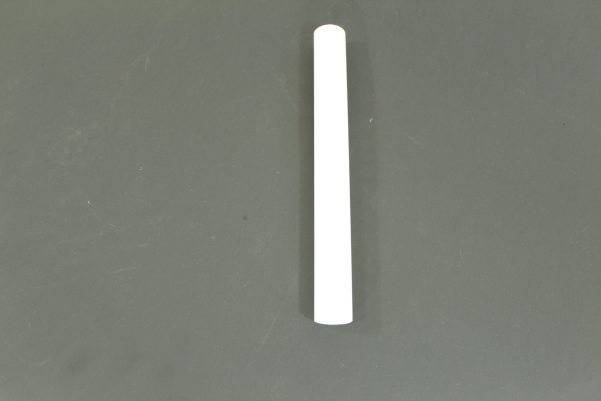 8" Plastic Candle Cover - White - 3/4" Inside Diameter fits over Candelabra Size Socket