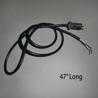 Central Vacuum Power Cord for Wands - 47 inch