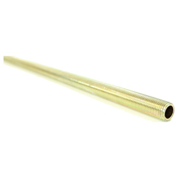 Sold by foot lamp tube hollow pipe 1/4 IP X 36" All Thread Pipe, 1/2" Dia, Steel