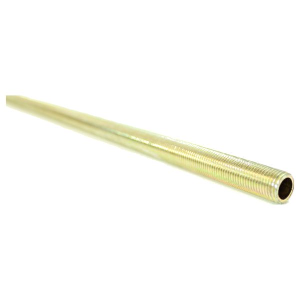 Sold by foot lamp tube hollow pipe 1/4 IP X 36" All Thread Pipe, 1/2" Dia, Steel