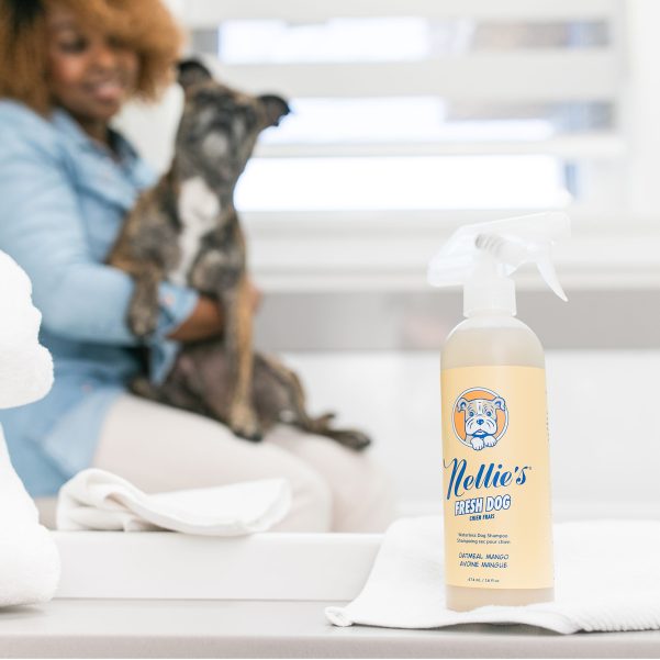 Nellies Fresh Dog Dry Shampoo - Mango Oatmeal Scented