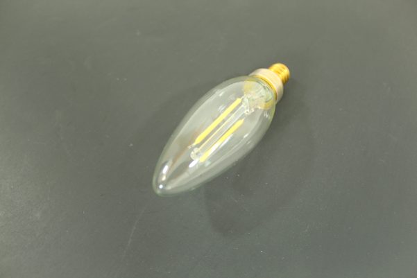 Candelabra LED Replacement Bulb 20W Incandescent E12 Base 2 Watt