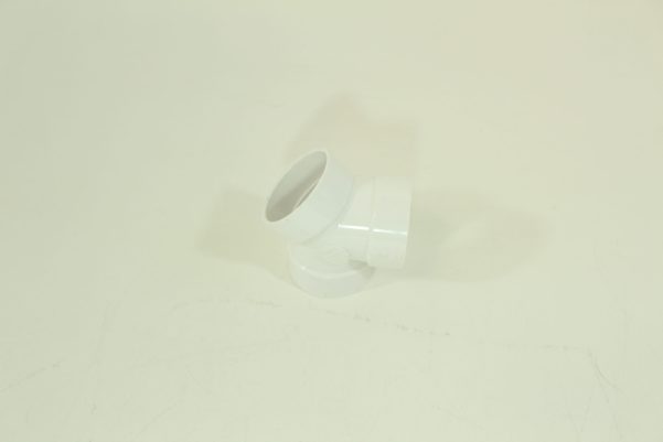 3 Way 45 Degree Coupling/elbow/double WYE Central Vacuum PVC Tubing Fitting Pipe