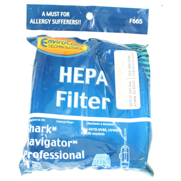 FILTER,HEPA-SHARK NV70,NV80,NAVIGATOR PROFESSIONAL N60