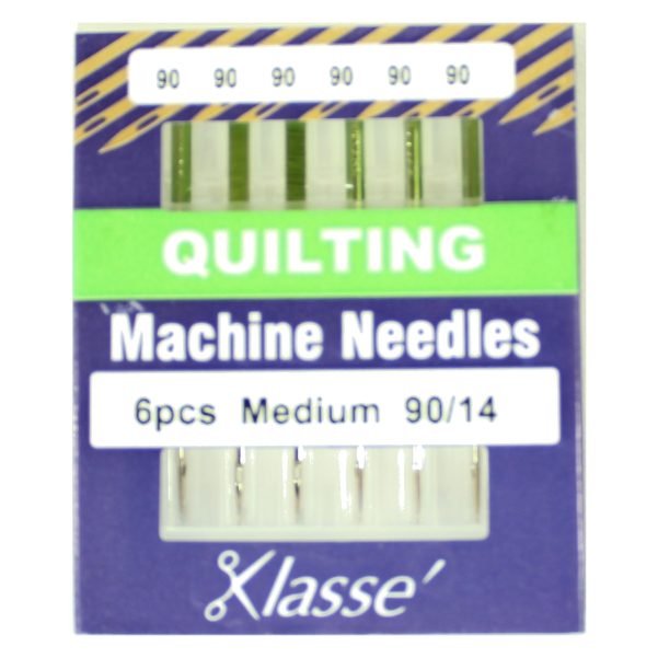 Klasse Quilting 90/14 Sewing Machine Needles 6pk