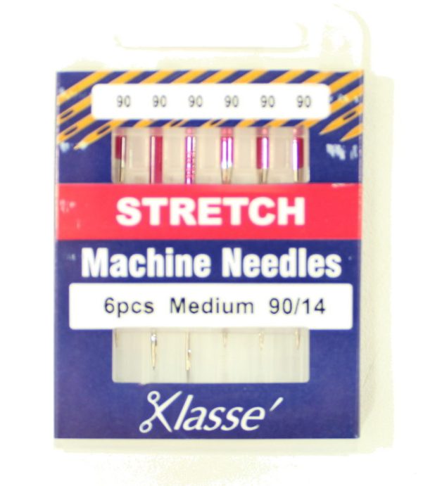 Klasse Stretch 90/14 Sewing Machine Needles 6pk