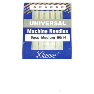 Klasse Universal 90/14 Sewing Machine Needles 6pk