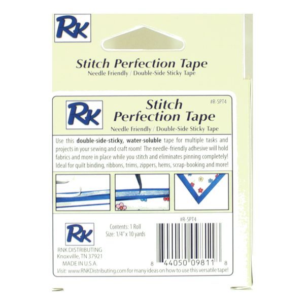 Stitch Perfection Tape 1/4" x 10yds - Water Soluble