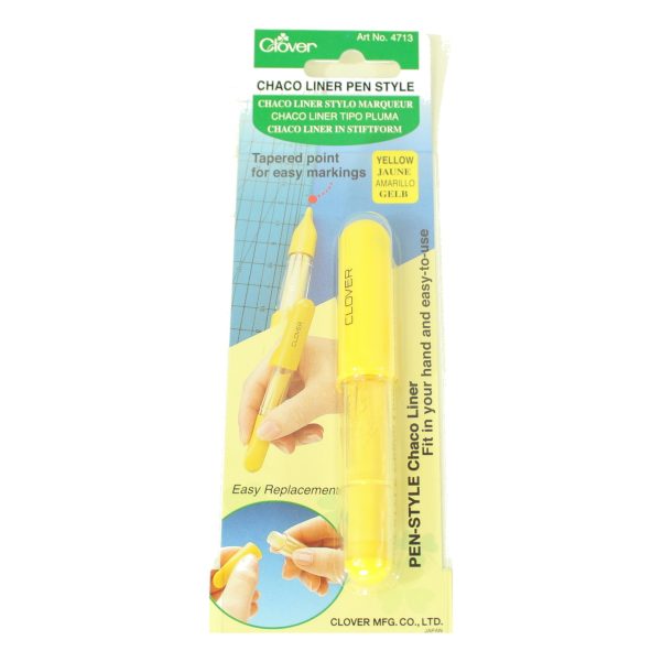 Chaco Liner Pen Style Yellow