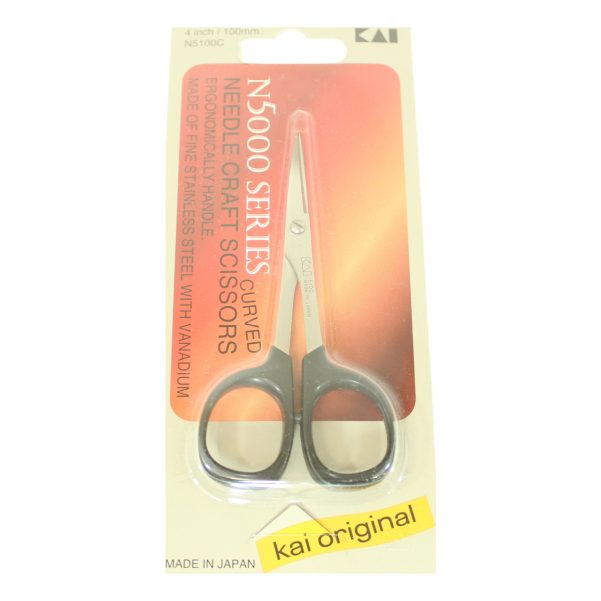 KAI Curved Needlecraft Scissors