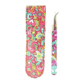 Colorful Tweezers with Zipper Pouch