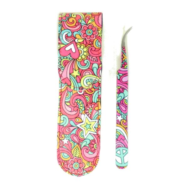 Colorful Tweezers with Zipper Pouch