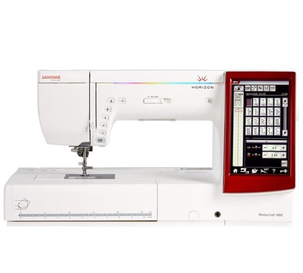 Janome Horizon Memory Craft 14000 Built in Embroidery machine