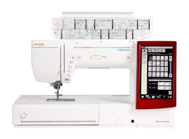 Janome Horizon Memory Craft 14000 Built in Embroidery machine