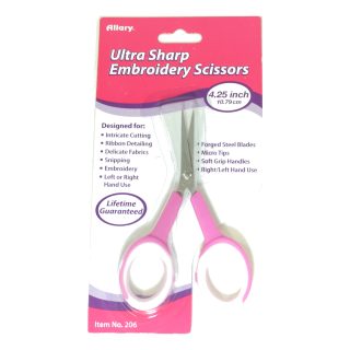 Ultra Sharp Embroidery Scissors 4-1/4in Allary