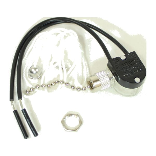 On/off pullchain canopy switch, sku 40405N