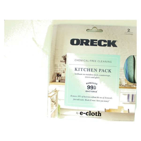 Oreck Kitchen pack cleaning Cloths 2pk