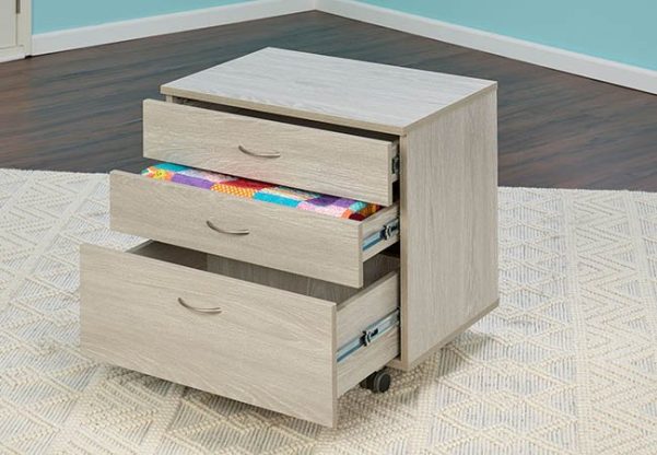 Tailormade Quilters Vision & Companion Chest in Grey Oak Q-G001