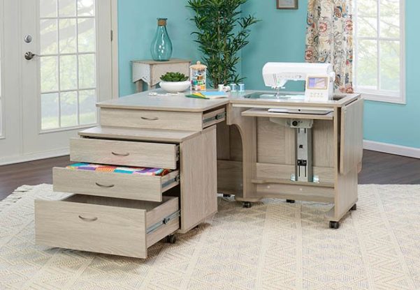 Tailormade Quilters Vision & Companion Chest in Grey Oak Q-G001