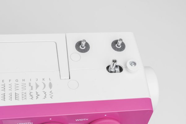 Janome 1522PG Anniversary Edition in pink!