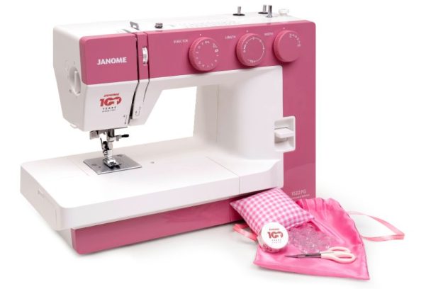 Janome 1522PG Anniversary Edition in pink!