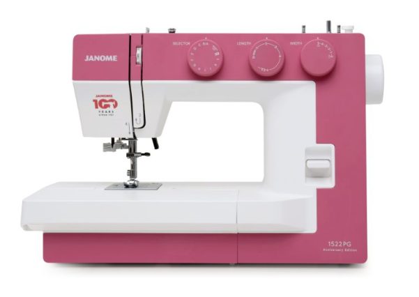 Janome 1522PG Anniversary Edition in pink!