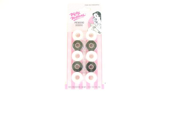 Nifty Notions Pre-Wound Bobbins - 10 pack