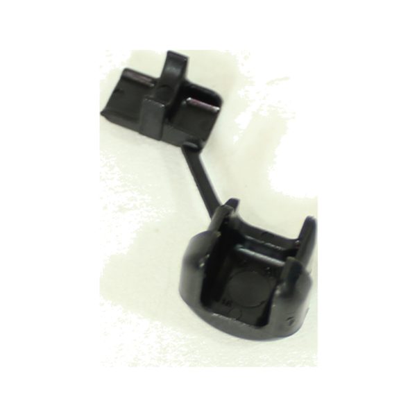 Strain Relief, Heyco 18/3 Black Plastic Grommet