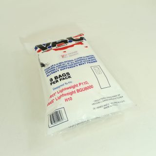 Clean Obsessed HEPA Bags for CO202 Perfect P110 Bissell BGu8000 H10 Light Weight Upright - 9pk