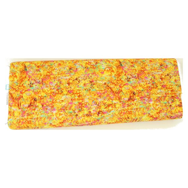 QT Fabrics Radiance Textured Absract - Orange