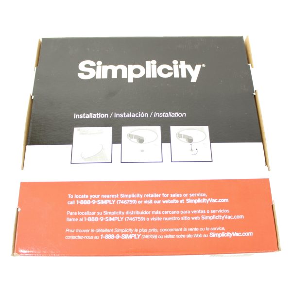 Simplicity Central Vacuum HEPA Bags 3pk for B10 BF10 BF100 SPU